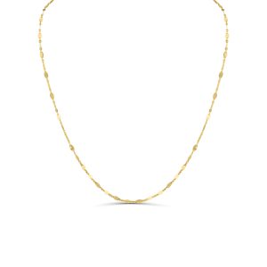 14K FIGARO MIRROR CHAIN