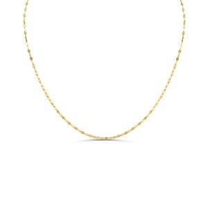 14k Mirror chain 2mm 18 inch 1.50gr