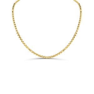 14k ROUND BOX Chain Hollow 3.25mm 18 inch 10.95gr