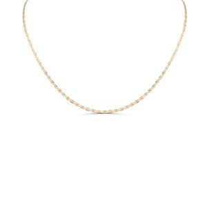 14k VALANTINO CHAIN 3 TONE