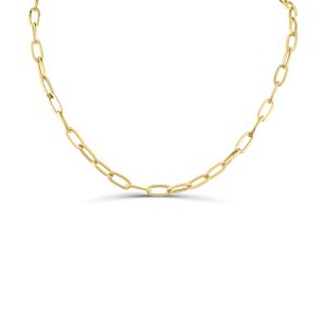 14k paperclip chain 5.7mm -18 inch-6.30GR